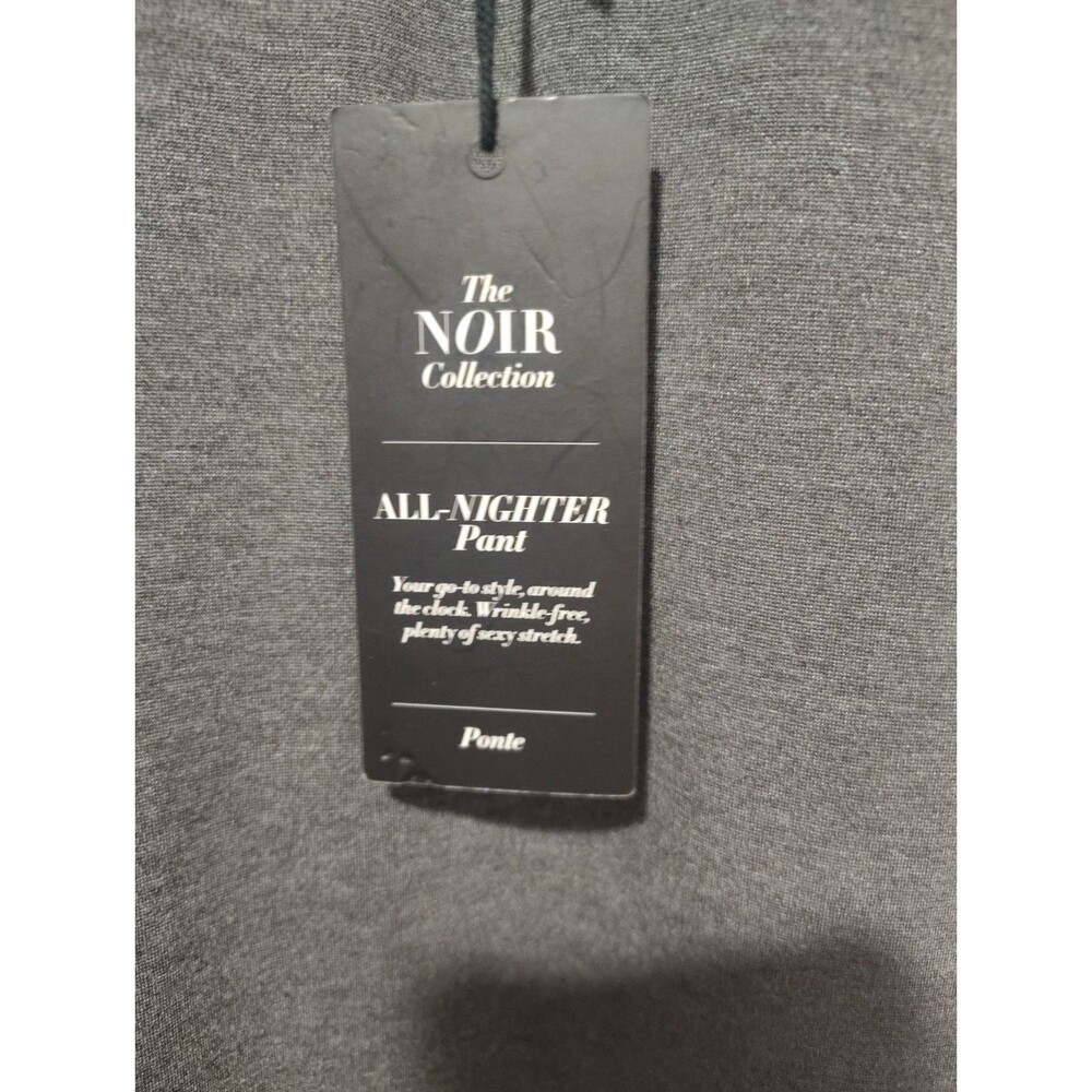 NWT Torrid The Noir Collection All-Nighter Pant Size 24R Gray Classic Work wear - Picture 3 of 10